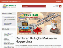 Tablet Screenshot of kuluckamakina.com